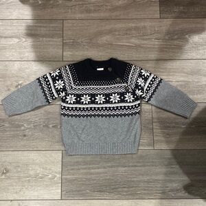 NWT! Gymboree Black and White Sweater